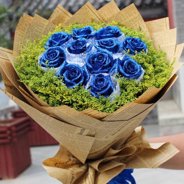 送蓝玫瑰代表什么意思,你是稀世珍爱